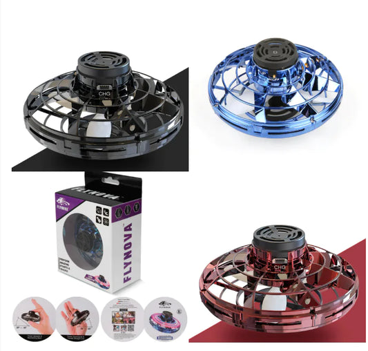 Gyro LED UFO Spinner